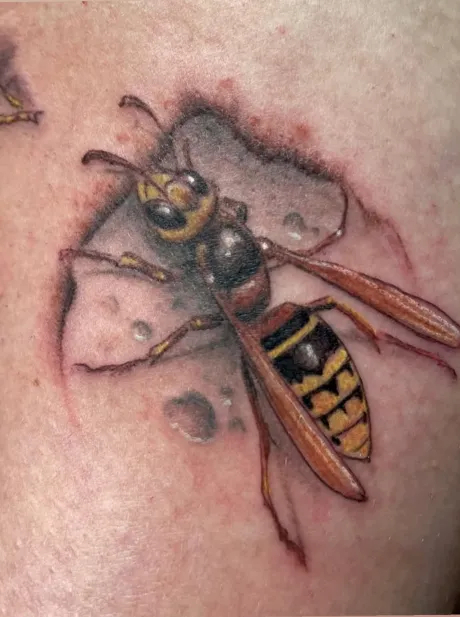 Realistic wasp
